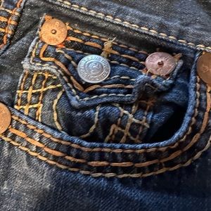 True religion size 29 blue jeans, like new